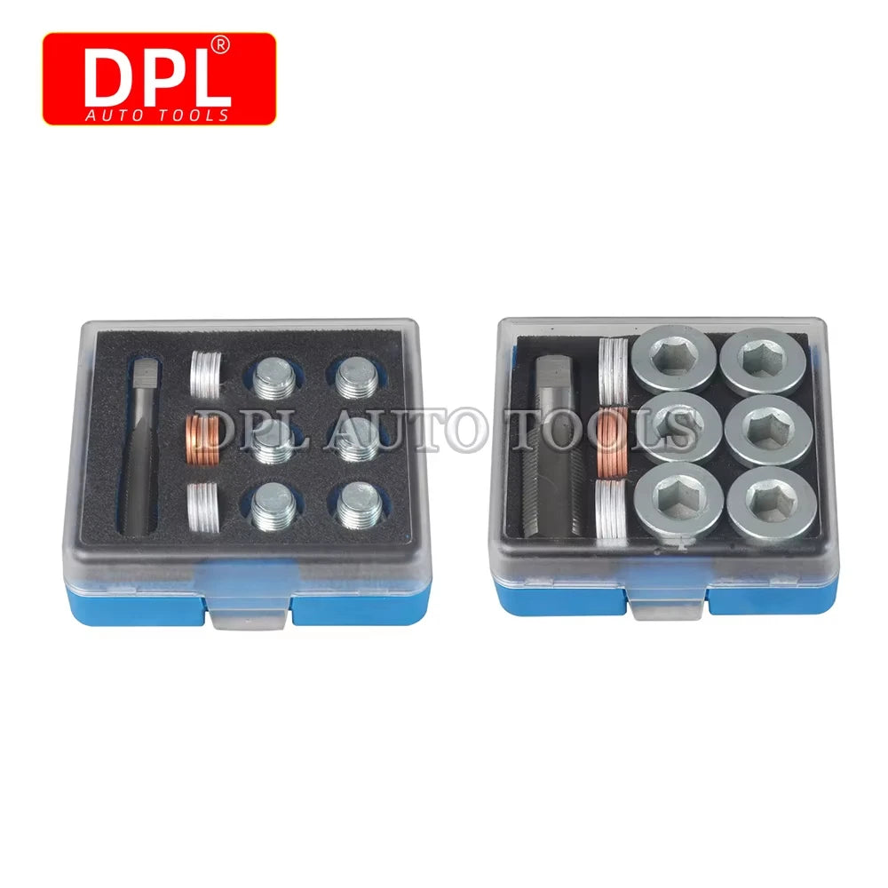 Tap & Oil Drain Plug Screws Repair Bolt M13 X 1.25 to M22 X 1.5mm (Pitch) Select for M22 M13 M17 - Automotive LED Light
