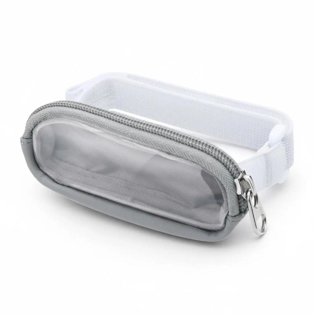 Lipstick case for wearing under the sun visor, portable case - Automotive LED Light