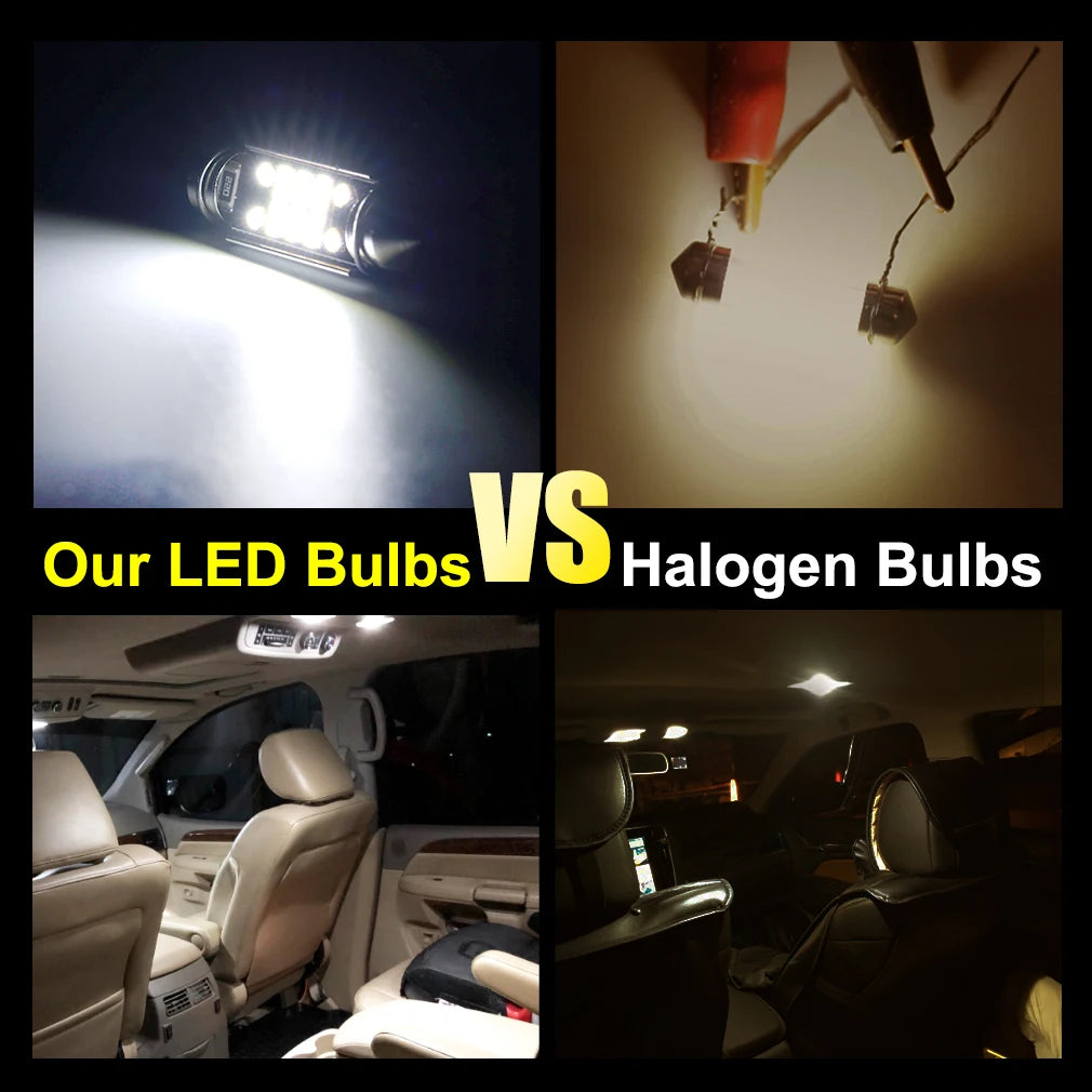 C10W C5W LED Canbus Festoon 31mm 36mm 39mm 42mm Led Bulb Reading Light Auto Interior Dome
