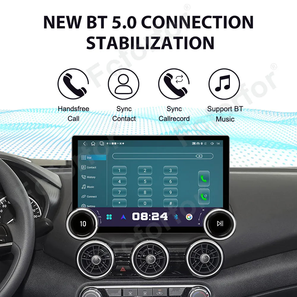 Elite Premium Modern 11.5 Inch Android 15 Full HD Touch Wireless CarPlay GPS Multimedia He