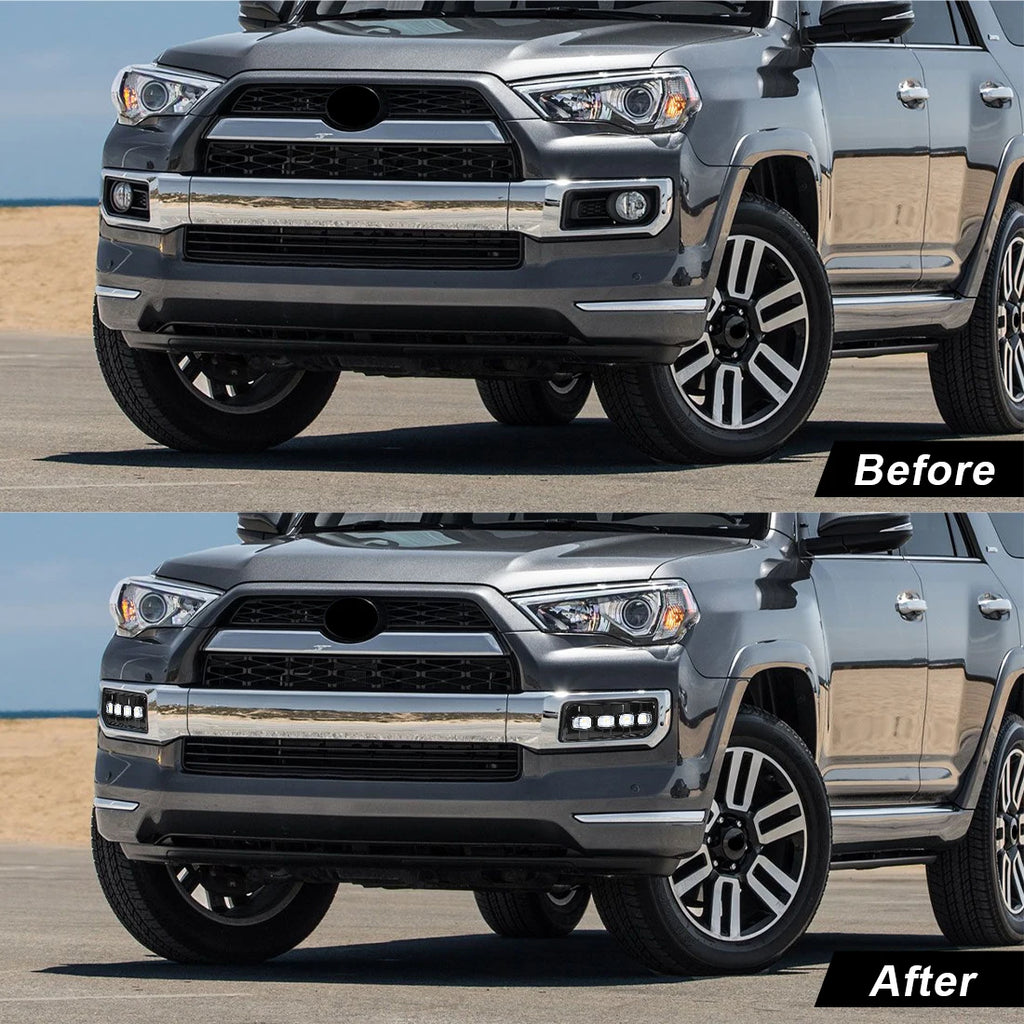 DRL Daytime Running Lights Bumper Lamp for Toyota 4Runner 4 Runner Limited LTD 2013 - 2022 | AUTOKITSHOP
