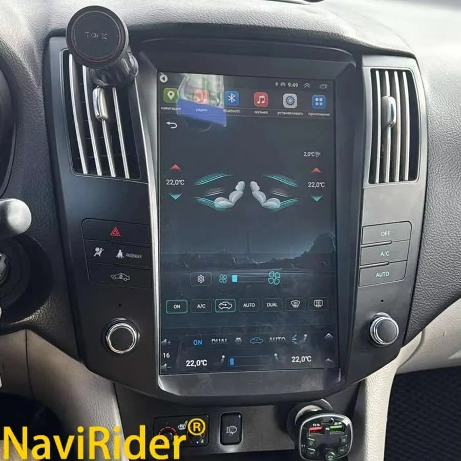 For Lexus RX300 RX330 RX350 RX400 For Toyota Harrier Radio Screen GPS Carplay Car Multimed