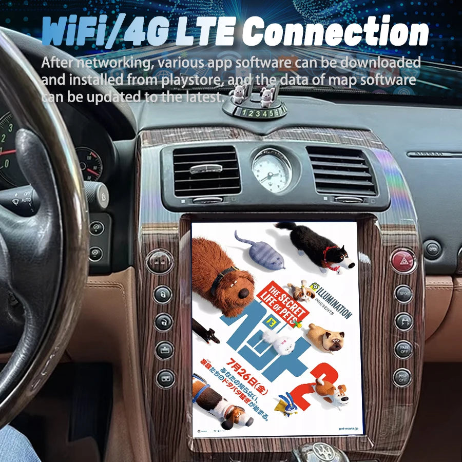 Android 13 12.1inch Vertical Screen CarPlay For Maserati QP Quattroporte 2004-2012 Car GPS | AUTOKITSHOP