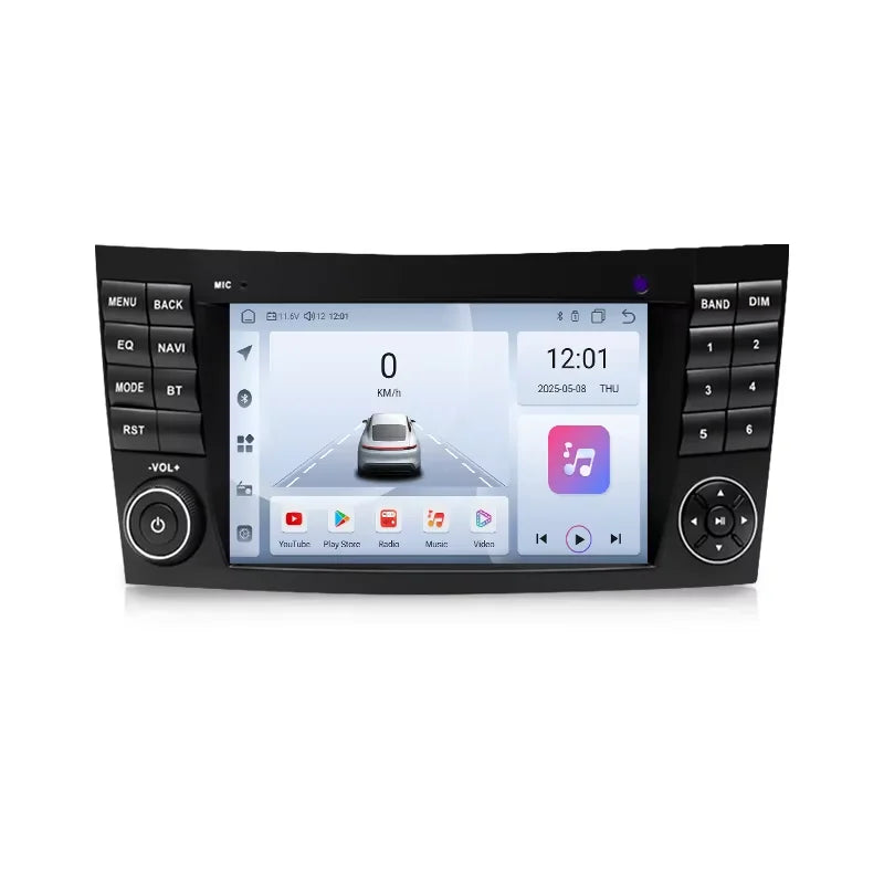 7" Android16 For Mercedes Benz E-class W211 E200 E220 E300 E350 E240 E270 E280 W219 2IDNRa