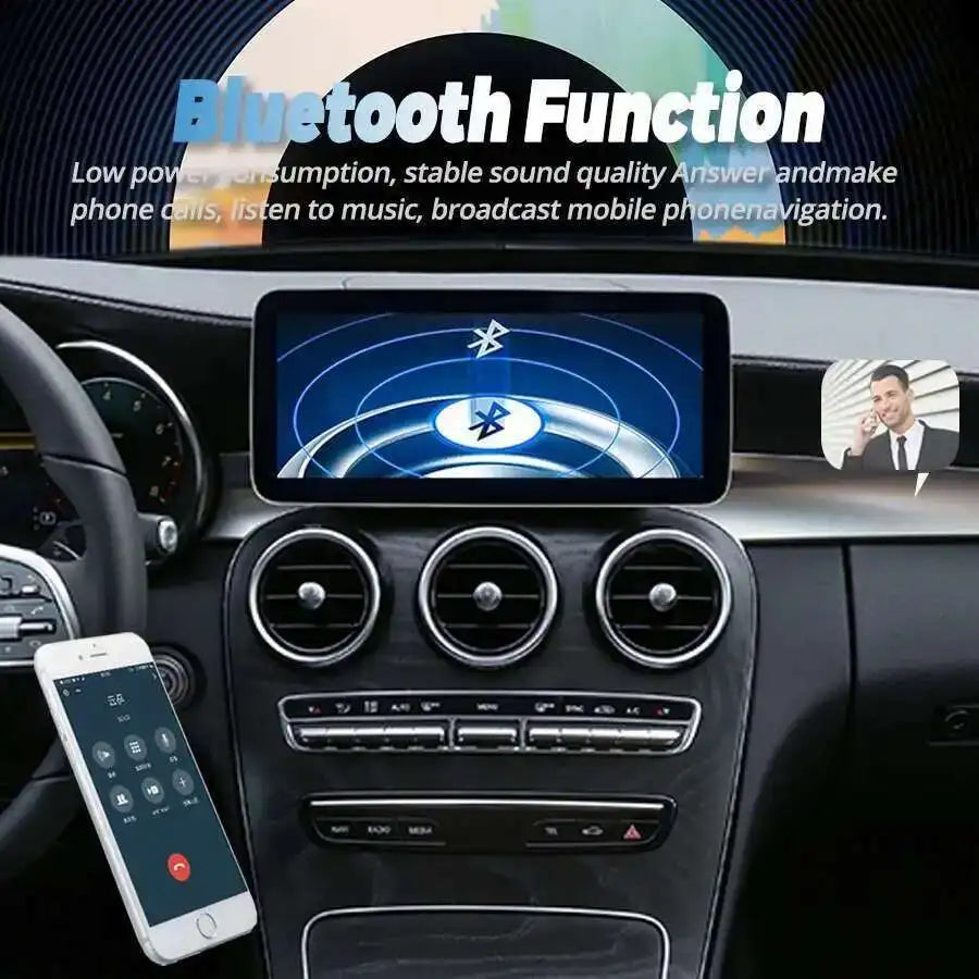 Auto Android 15 Stereo Navi For Benz C CLASS C200 W205 C250 C180 C260 2019 2021 GPS Video  | AUTOKITSHOP
