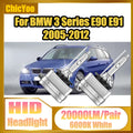 D1S HID Xenon Headlamp Bulbs 20000LM Canbus Car Front Lights 35W LED Headlights 6000K For