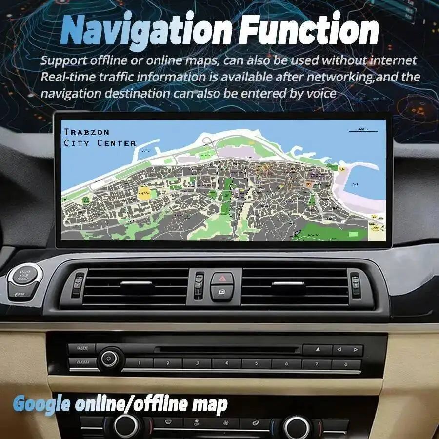 Navigation WiFi 4G Bluetooth Radio Multimedia Player For BMW 5 Series F10 F11 2013-2016 15 | AUTOKITSHOP