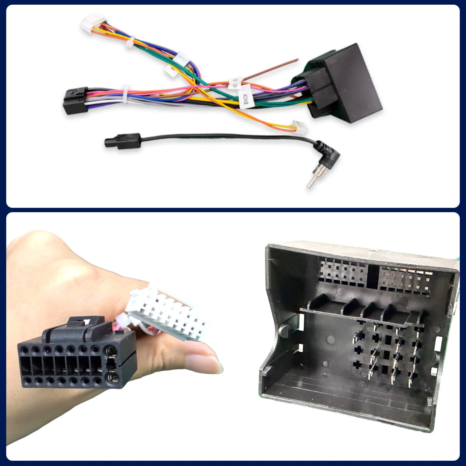 9 Inch Car Radio Dashboard Frame Panel Kit For Volkswagen Magotan Passat 2-DIN Stereo Moun