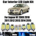 13-Piece LED Interior Light Kit for Jaguar XF 2011-2014 - Canbus Dome Map Door Trunk Bulbs | AUTOKITSHOP