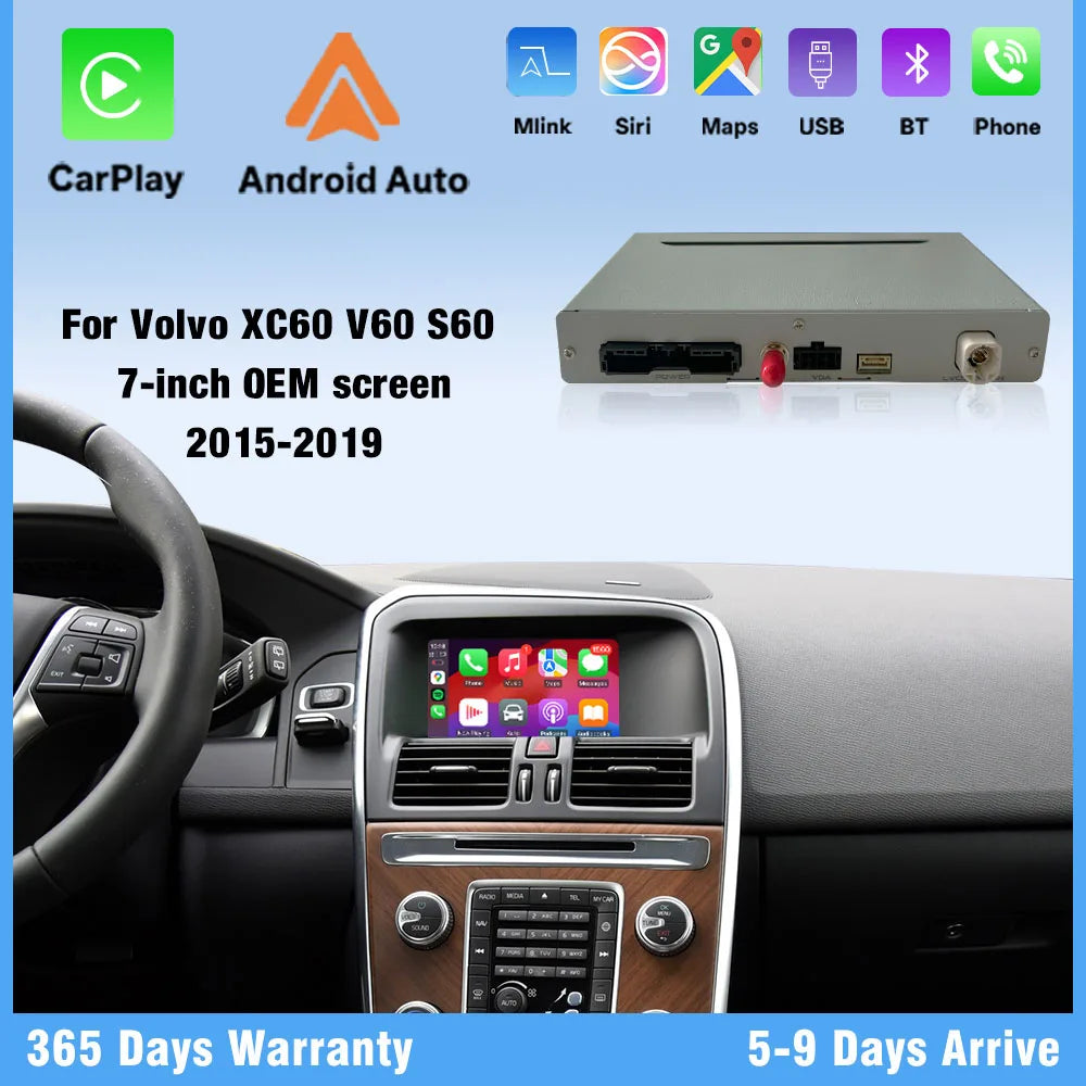 RGB - Ambient Light - for Volvo XC60 V60 S60 2011-2019 - App Control - Car Interior Lighting