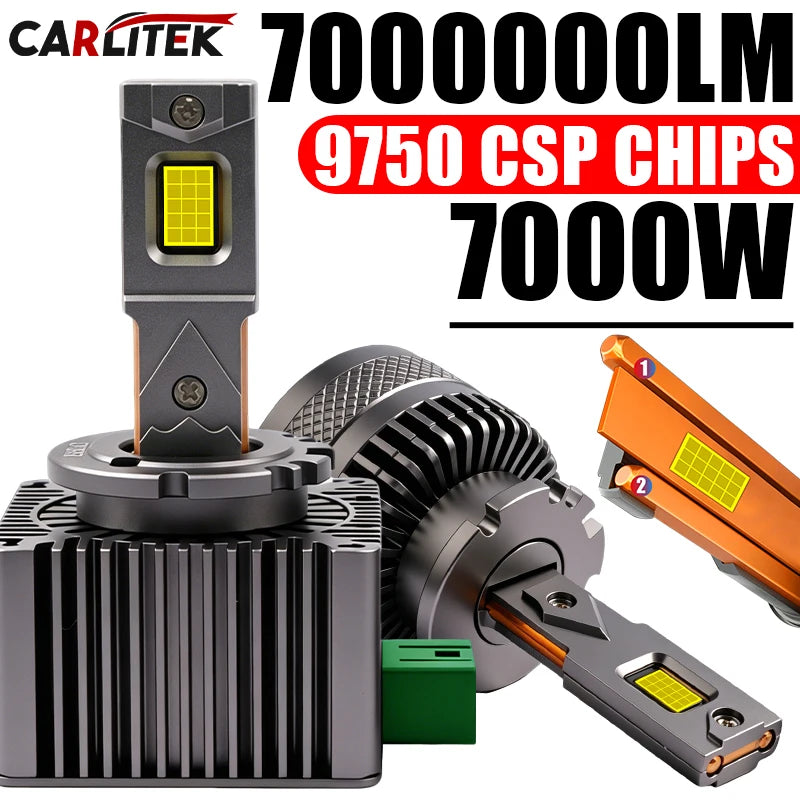 2X D3S D1S LED Headlights Canbus 1:1 HID D2S D4S D8S D1R D2R D3R D4R Auto Lamp 7000000LM 7