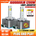 D1S D3S LED Headlights 1600000LM Super Bright D2S D4S D1R D3R D2R D4R D8S CANBUS Headlamp