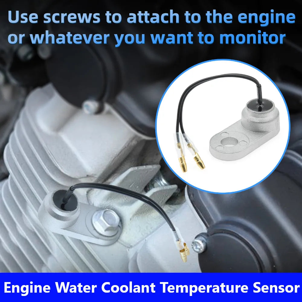 1Pc Water Temperature Sensor Engine Water Coolant Temperature Sensor Temp Sender Unit For Engine - Automotive LED Light