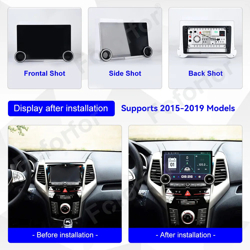 11.5 Inch Android 15 HD Touch Wireless CarPlay Android Auto GPS Multimedia Player For Ssan