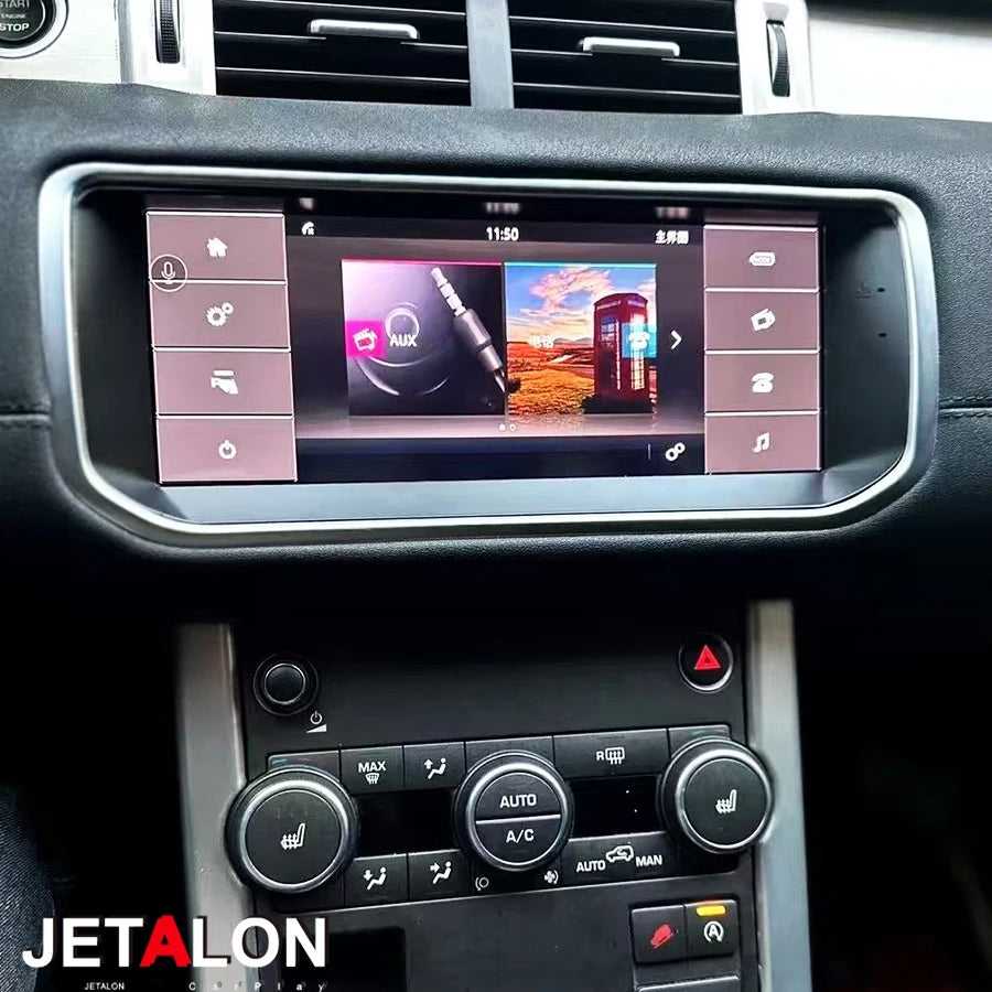 Android GPS Navi Stereo 10.25" For Land Rover Evoque Range Rover Vogue Sport Qled Screen C