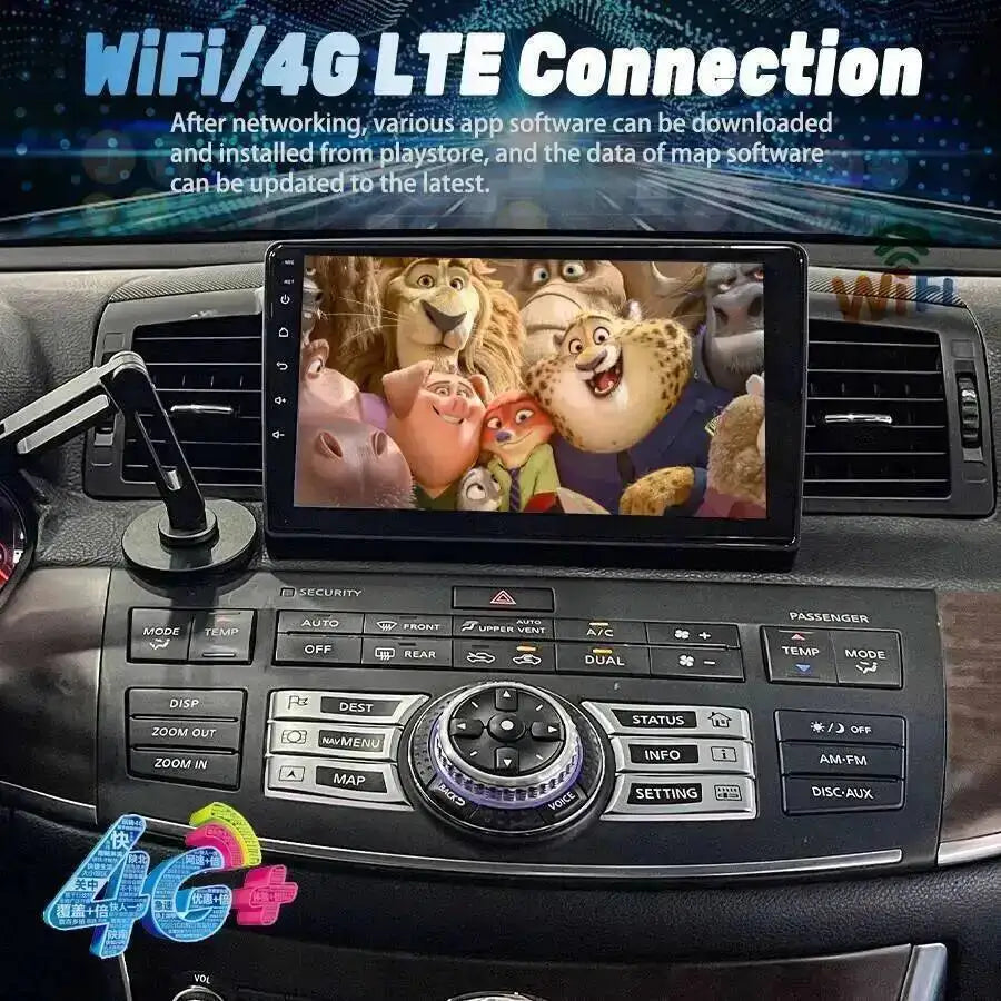 Android 15 Car Radio For Infiniti M35 2007-2010 Wireless Carplay GPS Navi Multimedia Playe | AUTOKITSHOP