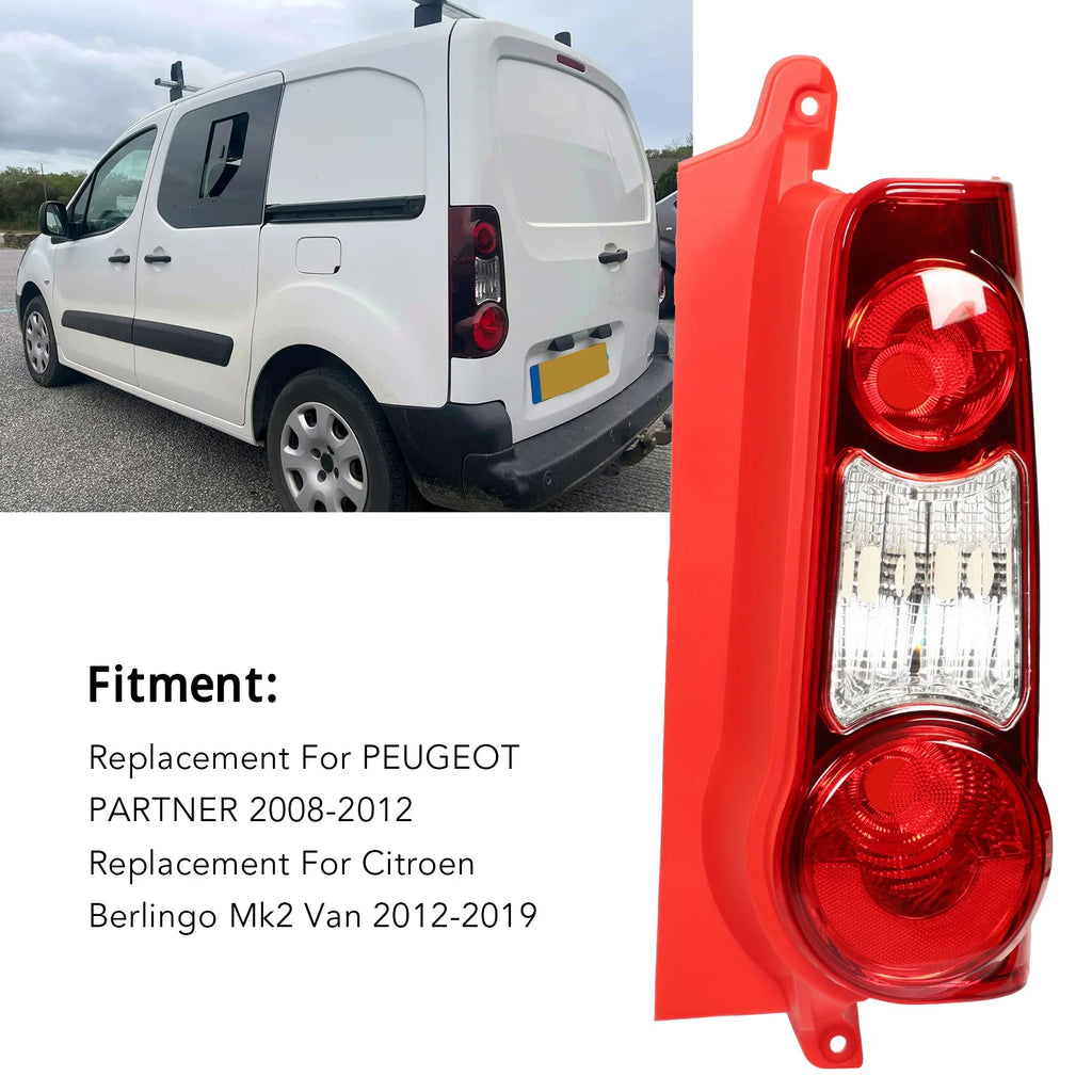 Car Taillight 6351FJ Waterproof High Power Brake Light Replacement For PEUGEOT PARTNER 2008 to 2 - Canbus LED Car Light