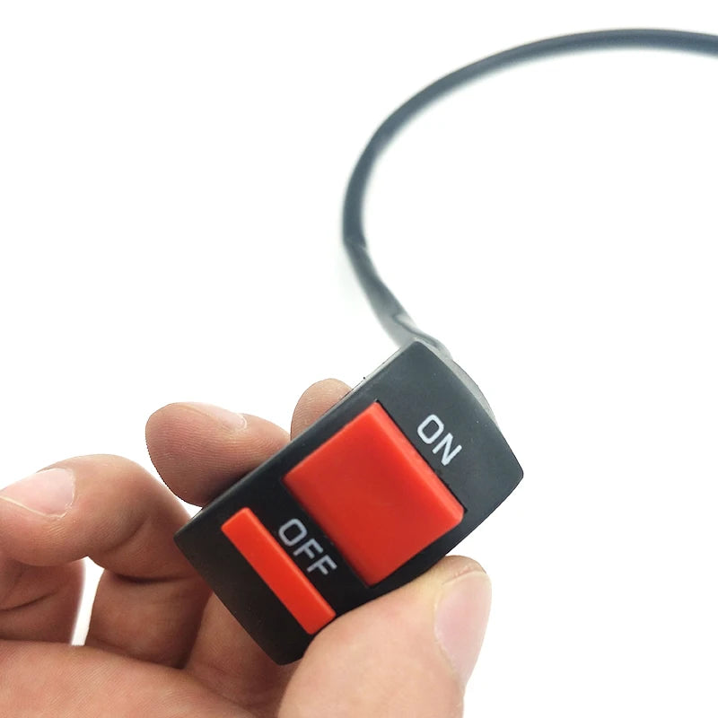 Universal DC12V/10A Motorcycle Switches 7/8'' Motorcycle Handlebar Flameout Switch ON OFF