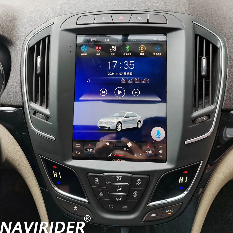 10.4inch For Opel Insignia For Buick Regal 2013 2014+ Android 15 Car Stereo Auto Radio Car | AUTOKITSHOP