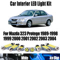 LED Interior Light Kit for Mazda 323 Protege 1989-1997 - Canbus Dome Map Door Trunk Bulbs | AUTOKITSHOP
