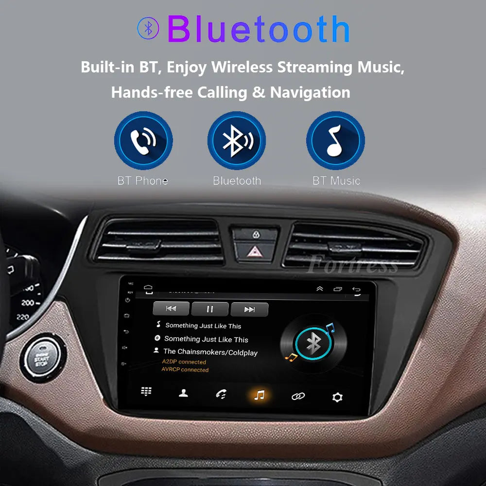 Android 16 For Hyundai I20 2015 2016 2017 2018 Auto Radio Stereo Head Unit Multimedia Vide