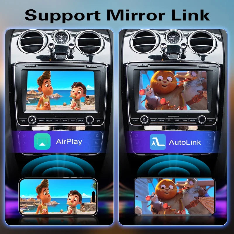 Wireless ios CarPlay For Bentley Continental GT Flying Spur Android Auto Airplay Mirror li