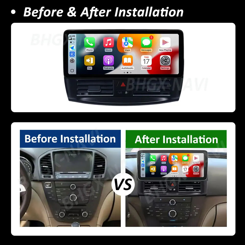 12.3 inch Android 15 for Buick Regal 2009 2010 2011 2012 2013 Car Audio Multimedia Radio P | AUTOKITSHOP