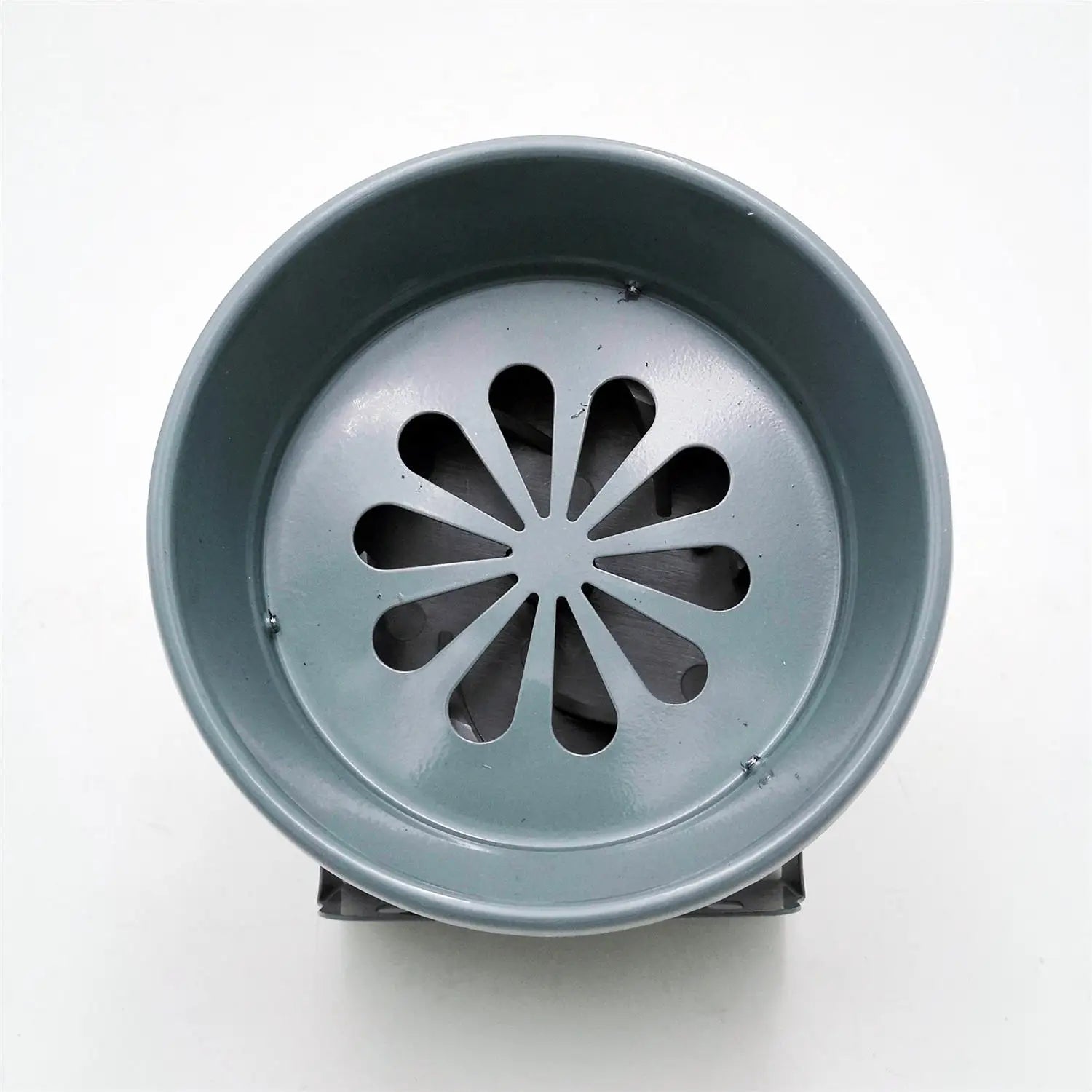 12v 300db Gray Electric Motor Driven Air Raid Air Horn Siren Alarm 420Hz For Truck Cars SU