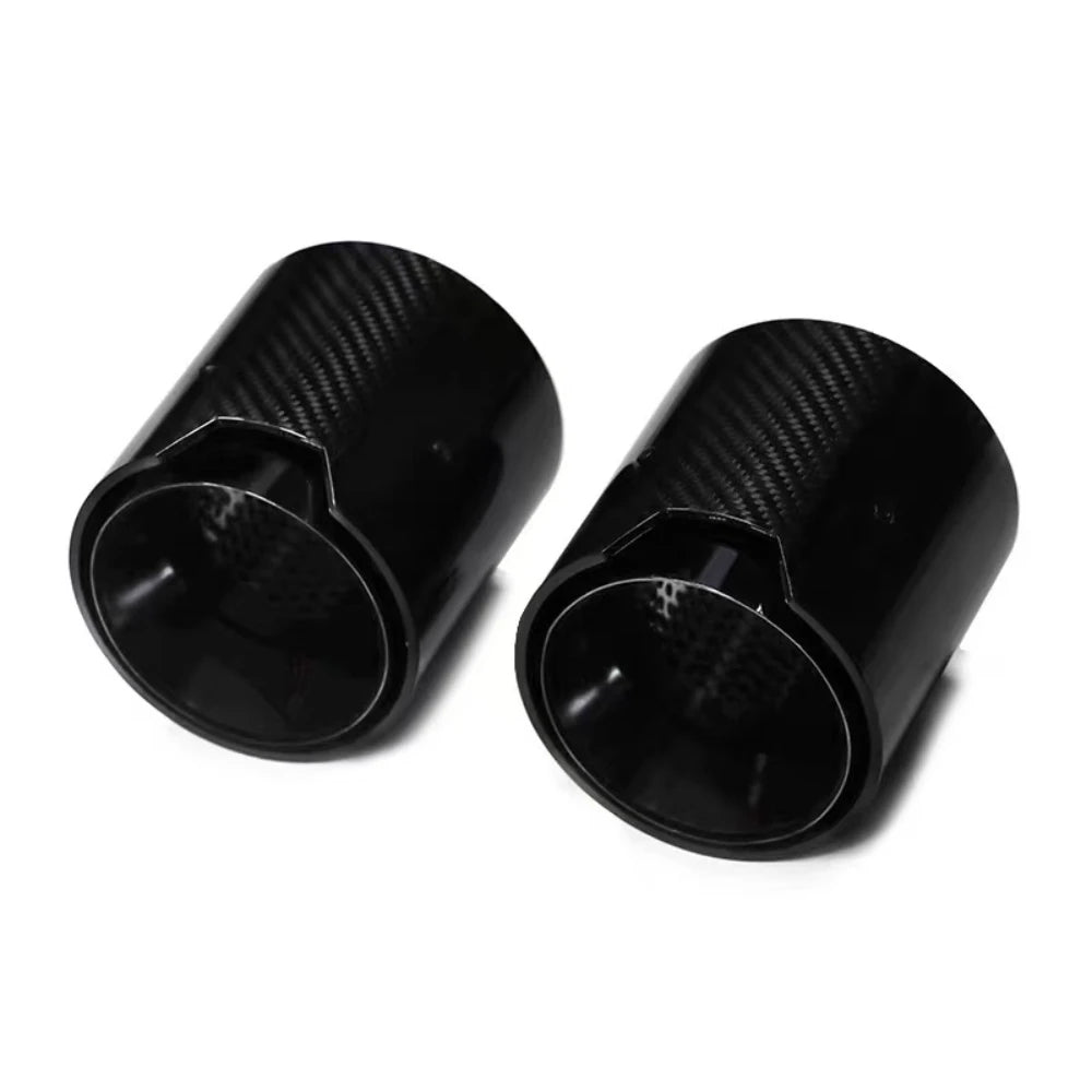 2pcs Car Exhaust Tip For BMW 2 Series F22 F23 M235i M240i F20 F21 M135i M140i F3 for BMW F23 F22 F21 - Automotive LED Li