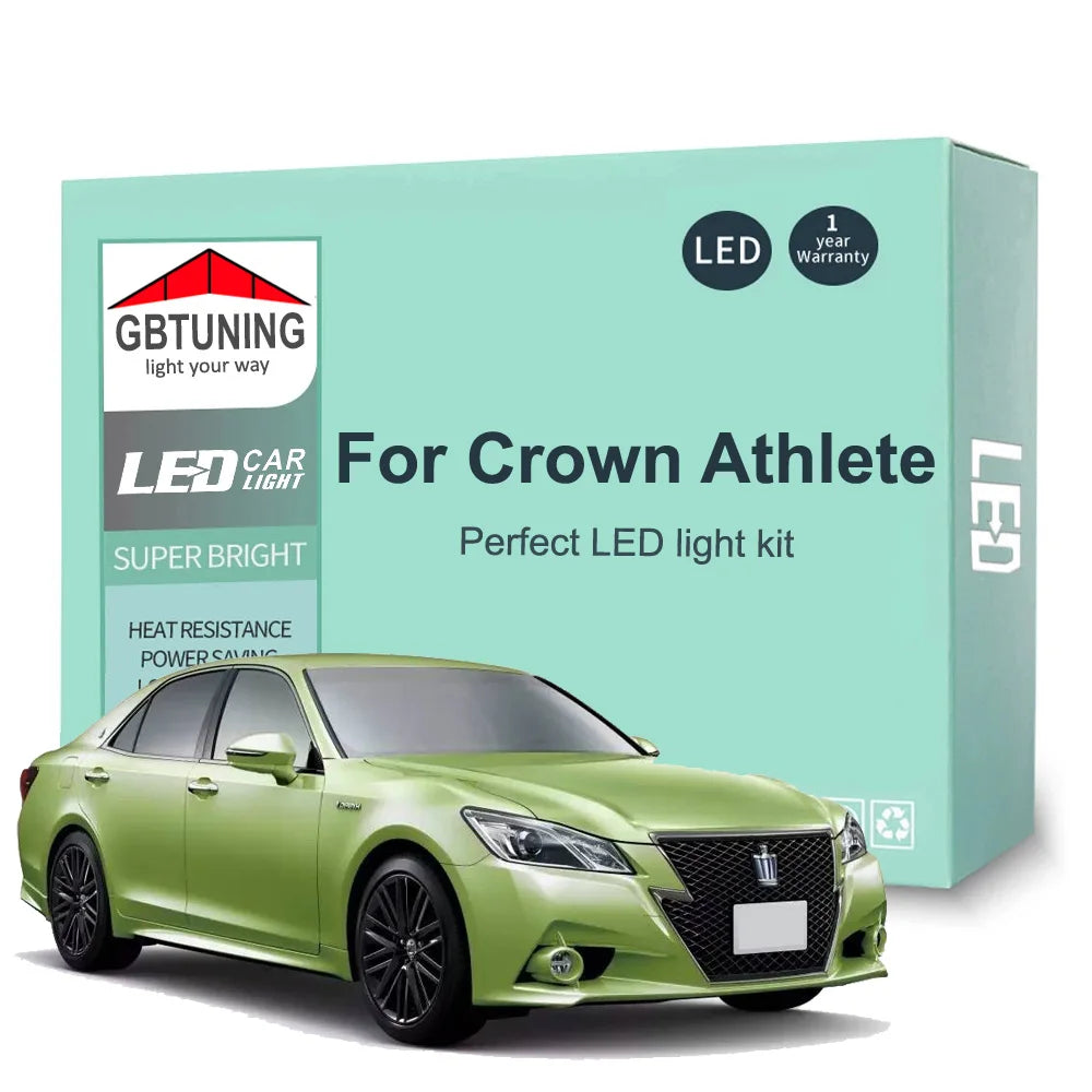 LED Interior Light Kit for Toyota Crown Athlete Royal Majesta 2003-2015 - Canbus Dome Map Door Trunk Bulbs | AUTOKITSHOP