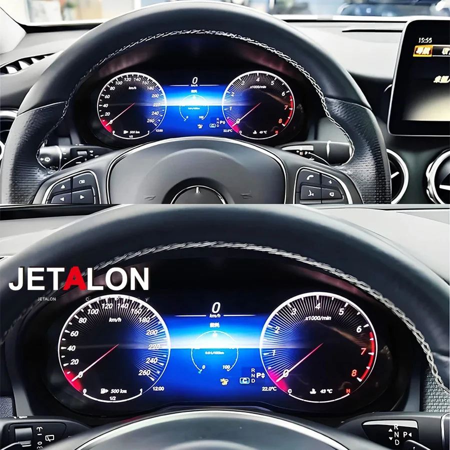 For Mercedes Benz GLA 2015-2019 CLA 2013-2019 A 2013-2017 Full LCD Digital Instrument Pane
