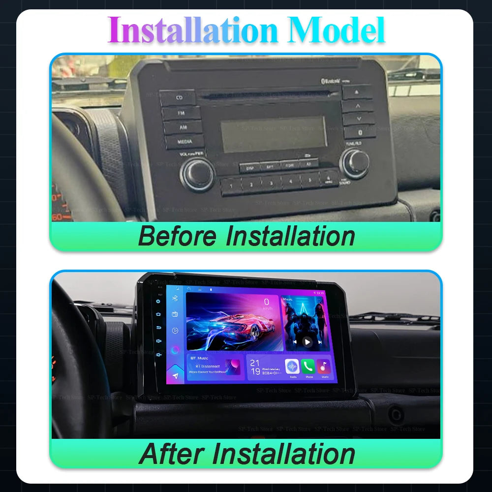 Android 16 For Suzuki Jimny Jb64 Jb74 2018 2019 2020 Antoradio 2 Din Car Multimedia Stereo | AUTOKITSHOP