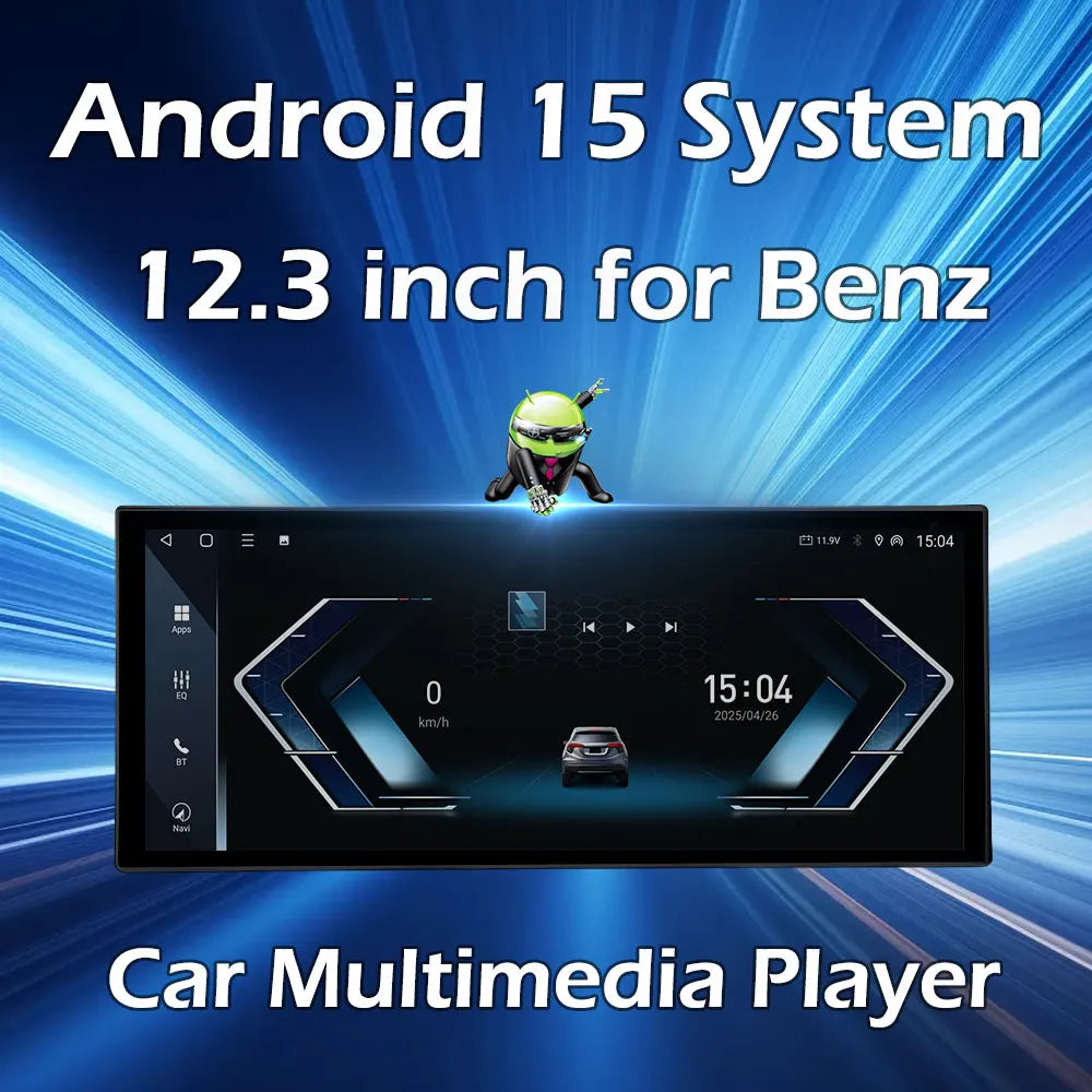 GPS Navigation DSP Stereo for Fiat 500 2007 2008 2009 2010 - 2015 Android 15 Wireless Carp | AUTOKITSHOP