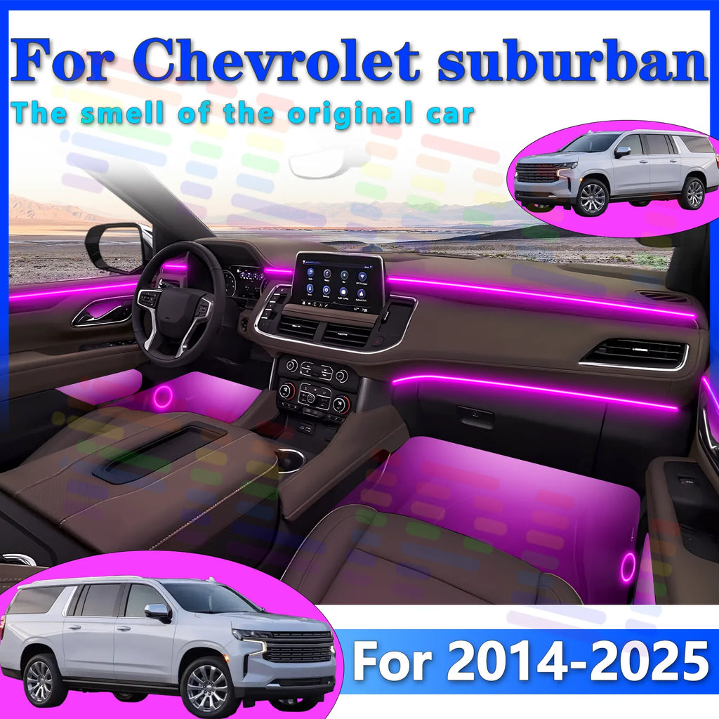 RGB - Ambient Light - for Chevrolet 2014-2025 - App Control - Car Interior Lighting | AUTOKITSHOP