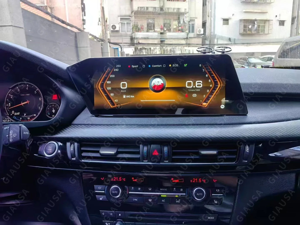 12.3 Inch For BMW X5 X6 F15 F16 2014-2017 NBT System Wireless Carplay Android GPS Navigati