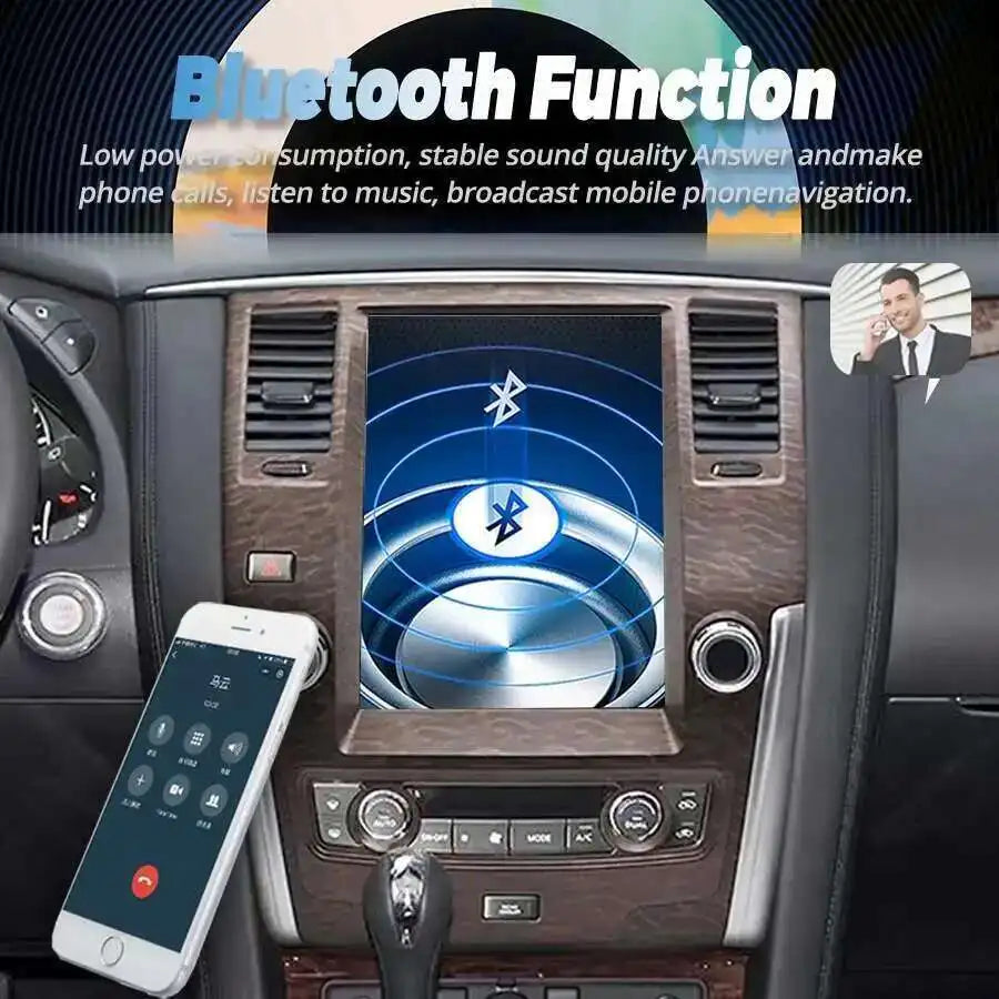 12.1inch For Nissan Patrol Y61 Y62 For Infiniti Qx80 GPS Navigation Carplay Android Multim | AUTOKITSHOP