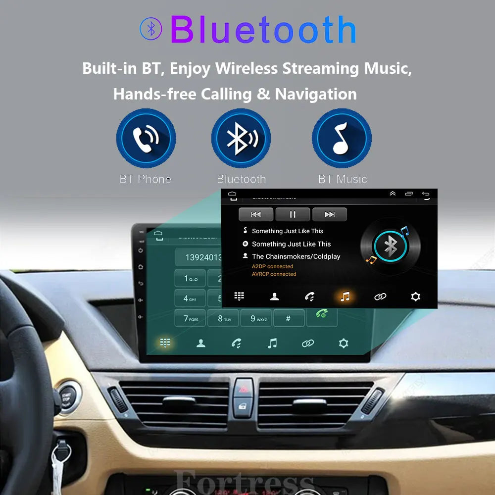 Android 16 carplay For BMW X1 E84 2009-2012 Car Radio Multimedia Video Players Android Aut