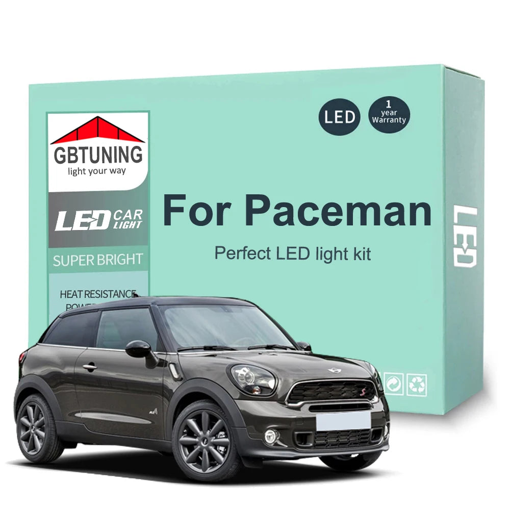 15-Piece LED Interior Light Kit for Mini Paceman R61 - Canbus Error-Free Bulbs | AUTOKITSHOP