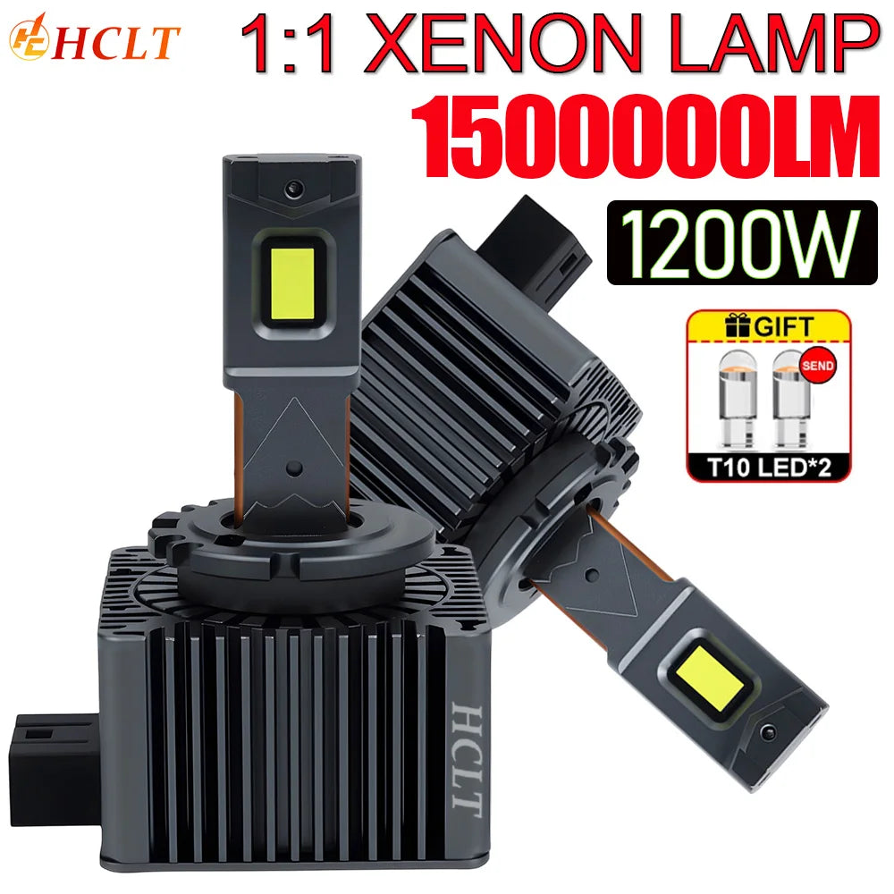 D1S D3S LED CANBUS Bulbs 1500000LM Xenon D2S D4S D1R D3R D2R D4R D8S Super Bright 6000K Tu
