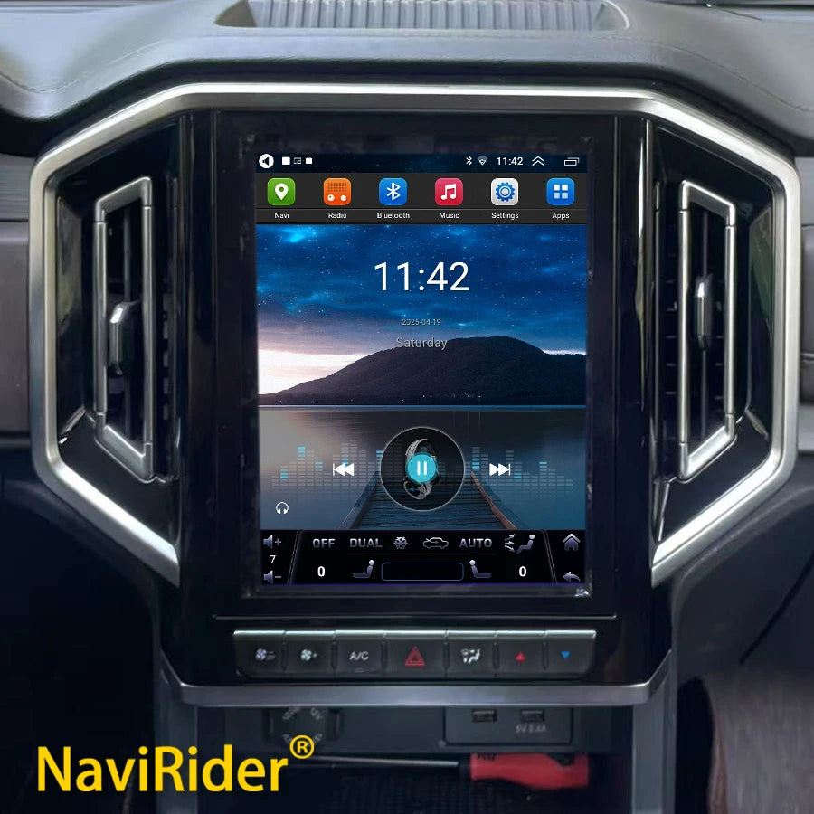 Android 14 Multimedia Player Car Auto Radio 4G For Jianghuai Hardship 10.4 InchGPS Navi St