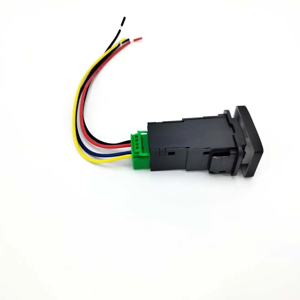 Fog Push Button Switch w/ Amber LED Background Indicator Lights OEM For Toyota