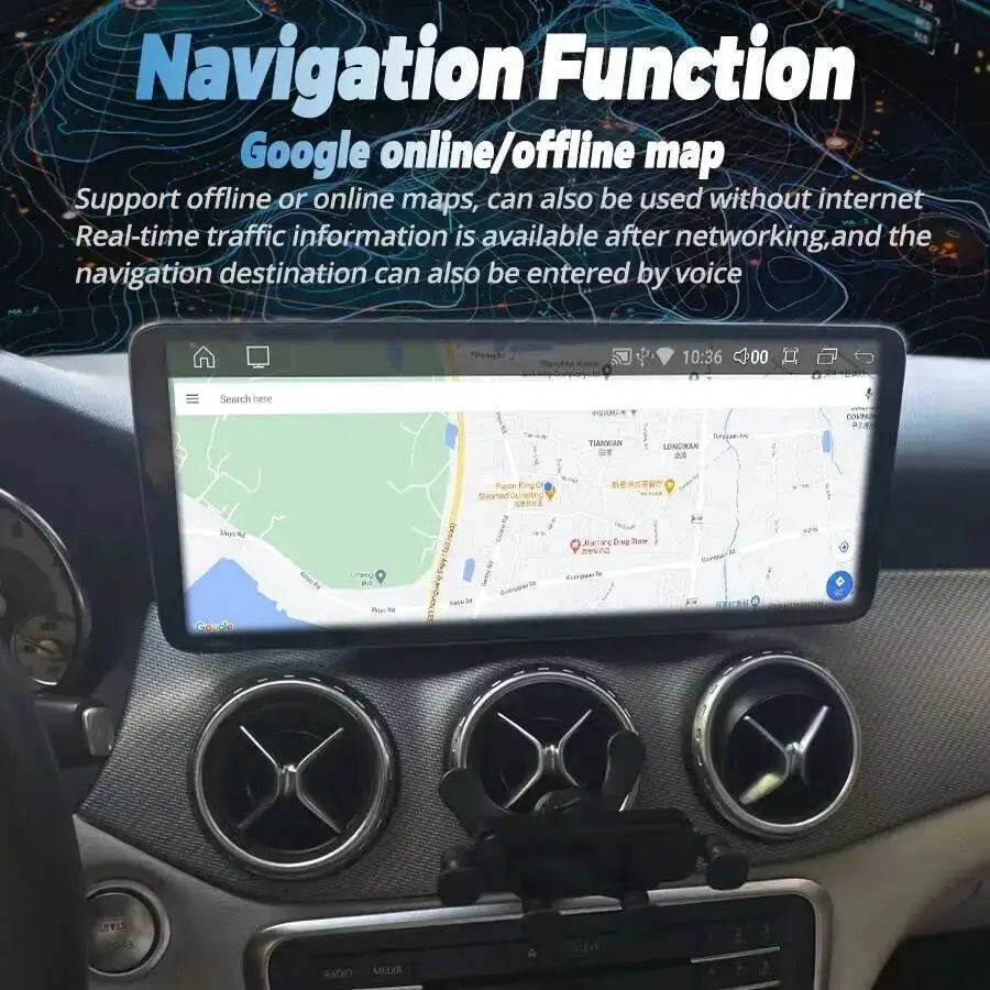 RGB - Ambient Light - for Mercedes AClass C117 W246 - Car Interior Lighting