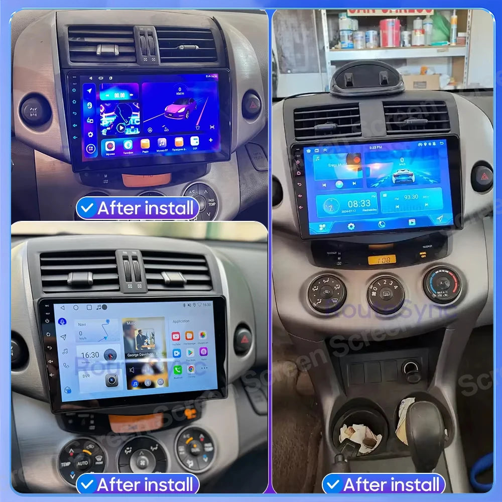 Car Radio For Toyota Rav4 Rav 4 2005-2013 Android 16 Multimedia Player 2din Carplay Dsp Na | AUTOKITSHOP