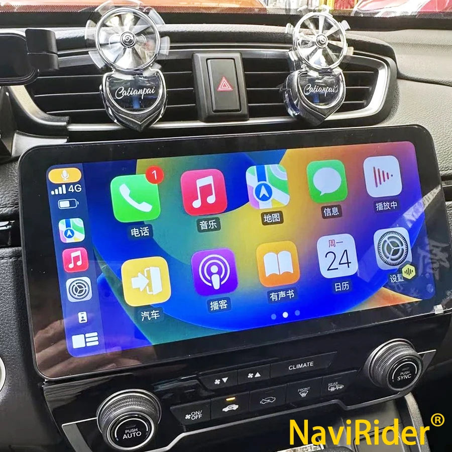 NaviRider Screen For Honda CRV CR-V 2016 Breeze 2017 2021 GPS Navi 12.3" Android 14 Car Mu