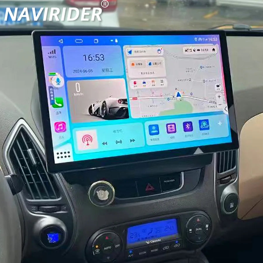 256GB Android 15 Multimedia Video Player For Hyundai Tucson 2013 2014 2015 Ix35 GPS Naviga | AUTOKITSHOP