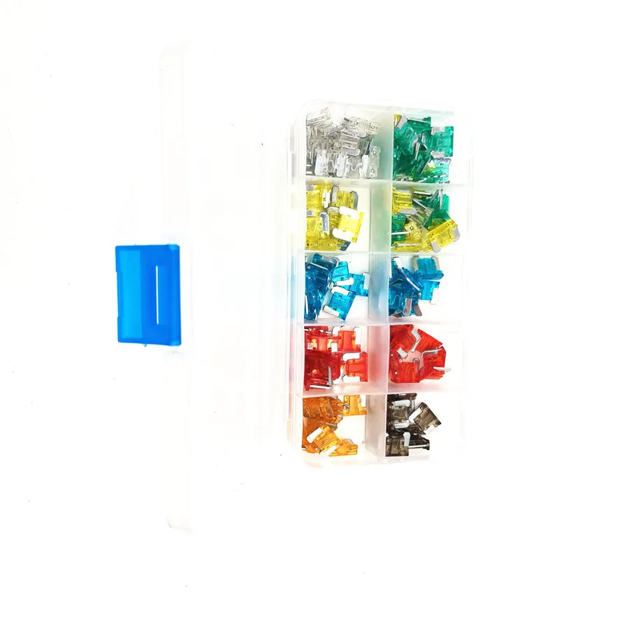 120 Assorted Car Truck Mini Low Profile Fuse 5,7.5,10,15,20,25,30 AMP Hot Sales