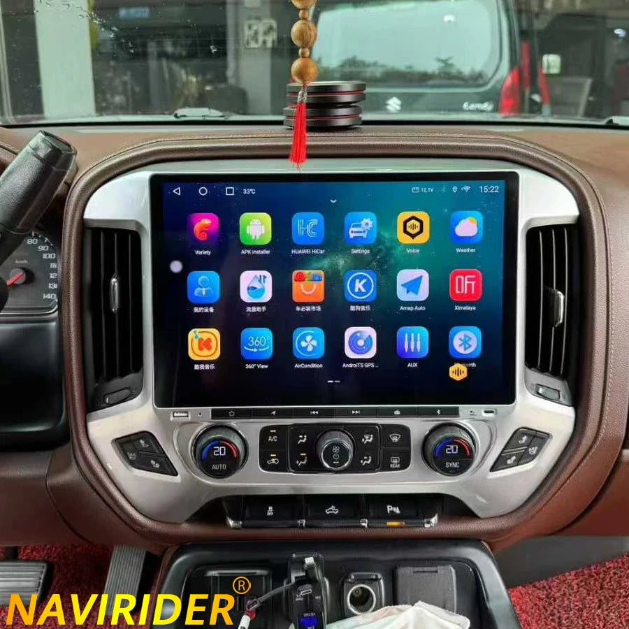 13.3inch For Chevrolet Silverado 3 GMTK2 GMC Sierra 2014-2018 Carplay Auto Radio Multimedi | AUTOKITSHOP