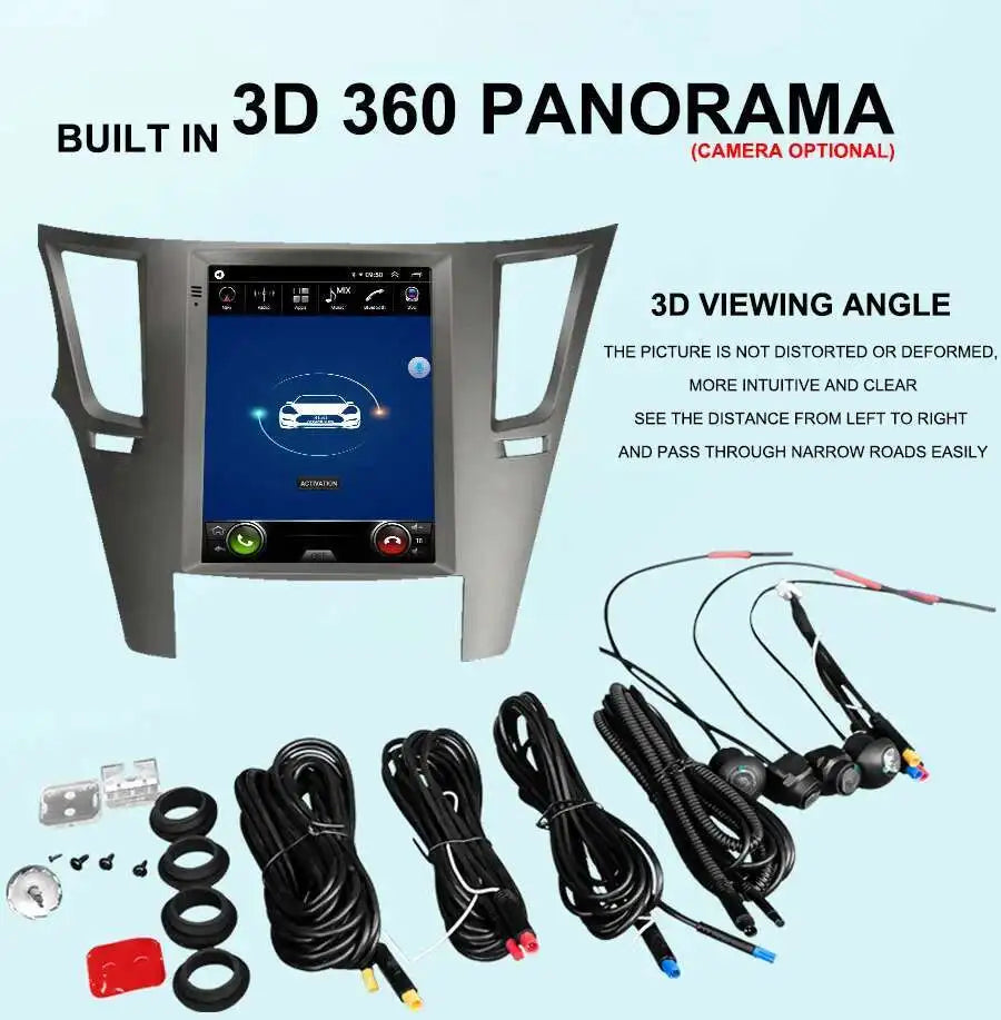 256GB ROM Android 14 Car Radio For Subaru Outback Impreza Legacy 2009-2014 Car Auto Stereo