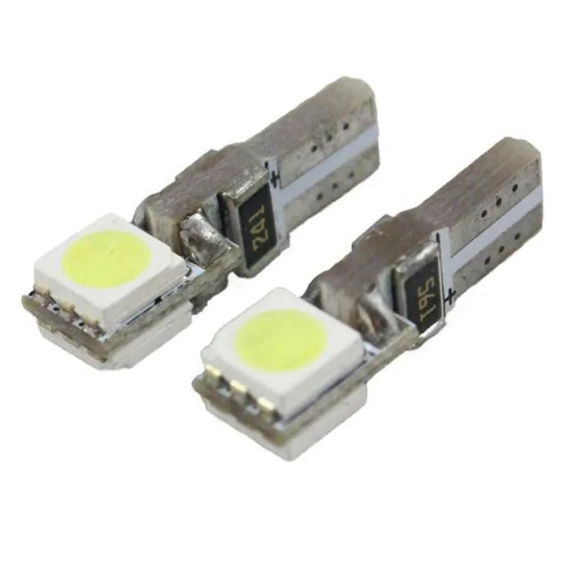 t5 bulb+2pcs car led lamp connector T5 bulb holder adaptor for led bulb auto t5 wedge base