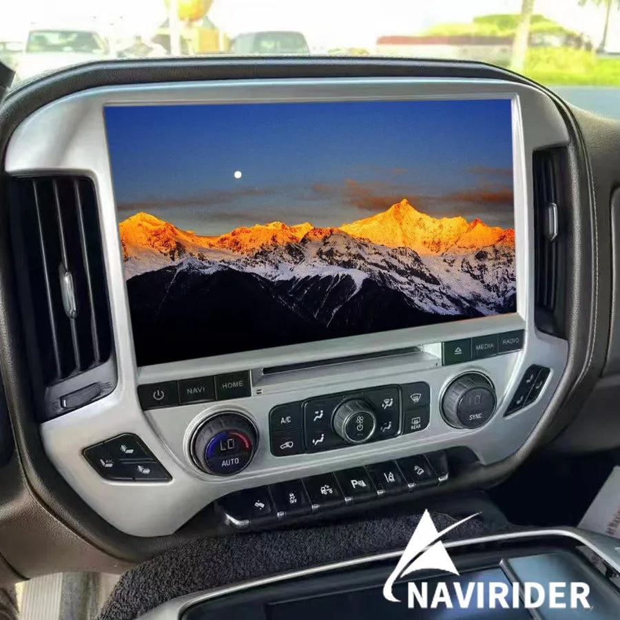 13.3Inch Screen 128GB GPS Car Radio For Chevy Silverado 1500 2018 Chevrolet GMC Sierra 201 | AUTOKITSHOP
